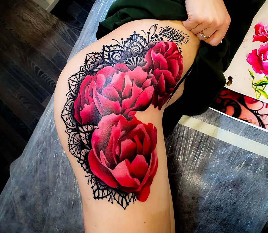 Lace  Rose Tattoos  Lace rose tattoos Lace tattoo Tattoos