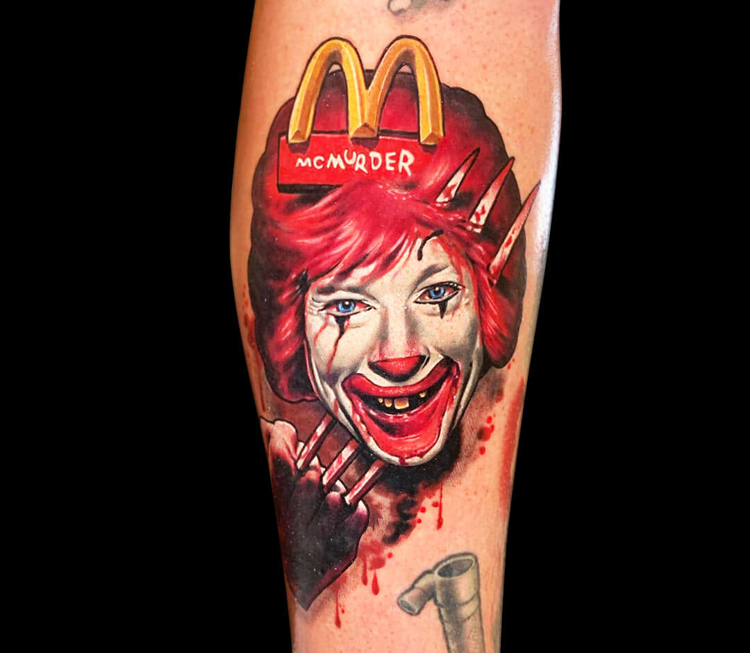 Mc Murder Tattoo By Ben Kaye Photo 31377