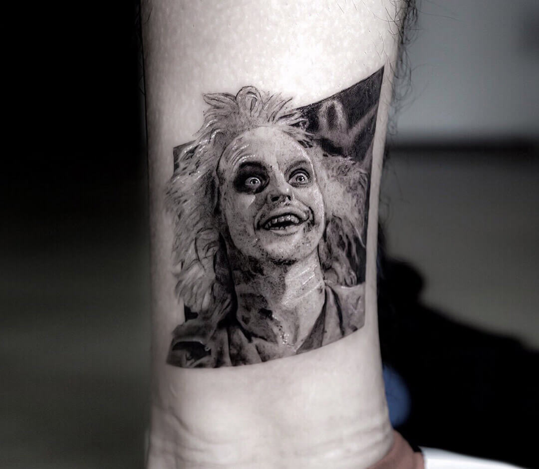 Beetlejuice tattoo by Ben Tats | Photo 31745