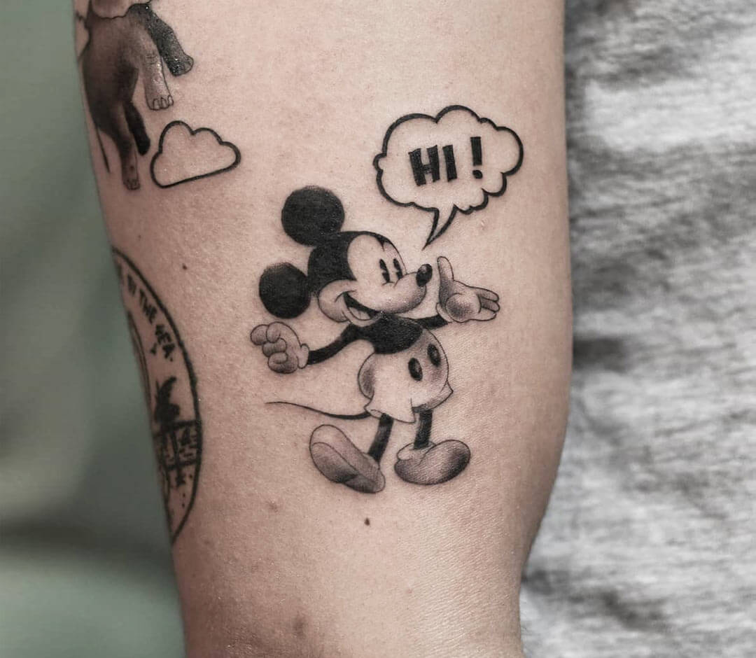 Mickey mouse tattoo – All Things Tattoo