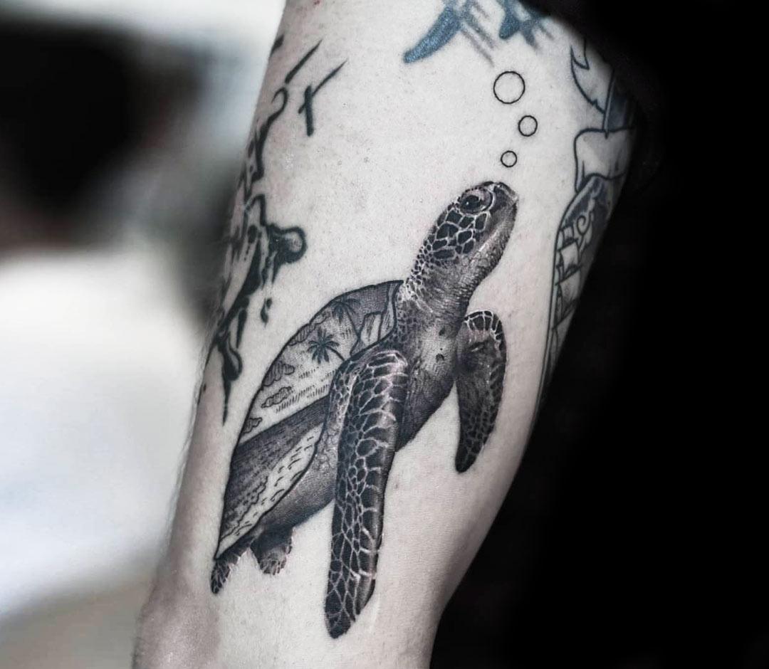 Top 40 Magnificent Sea Turtle Tattoo Design Ideas (2023 Update) | Turtle  tattoo designs, Turtle tattoo, Sea turtle tattoo