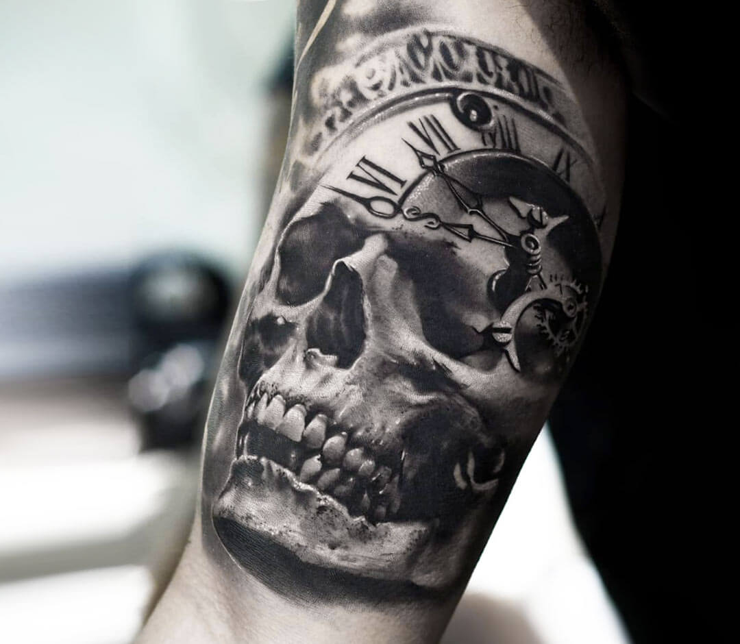 25 Tattoos) Skulls Temporary Tattoos | EasyTatt™