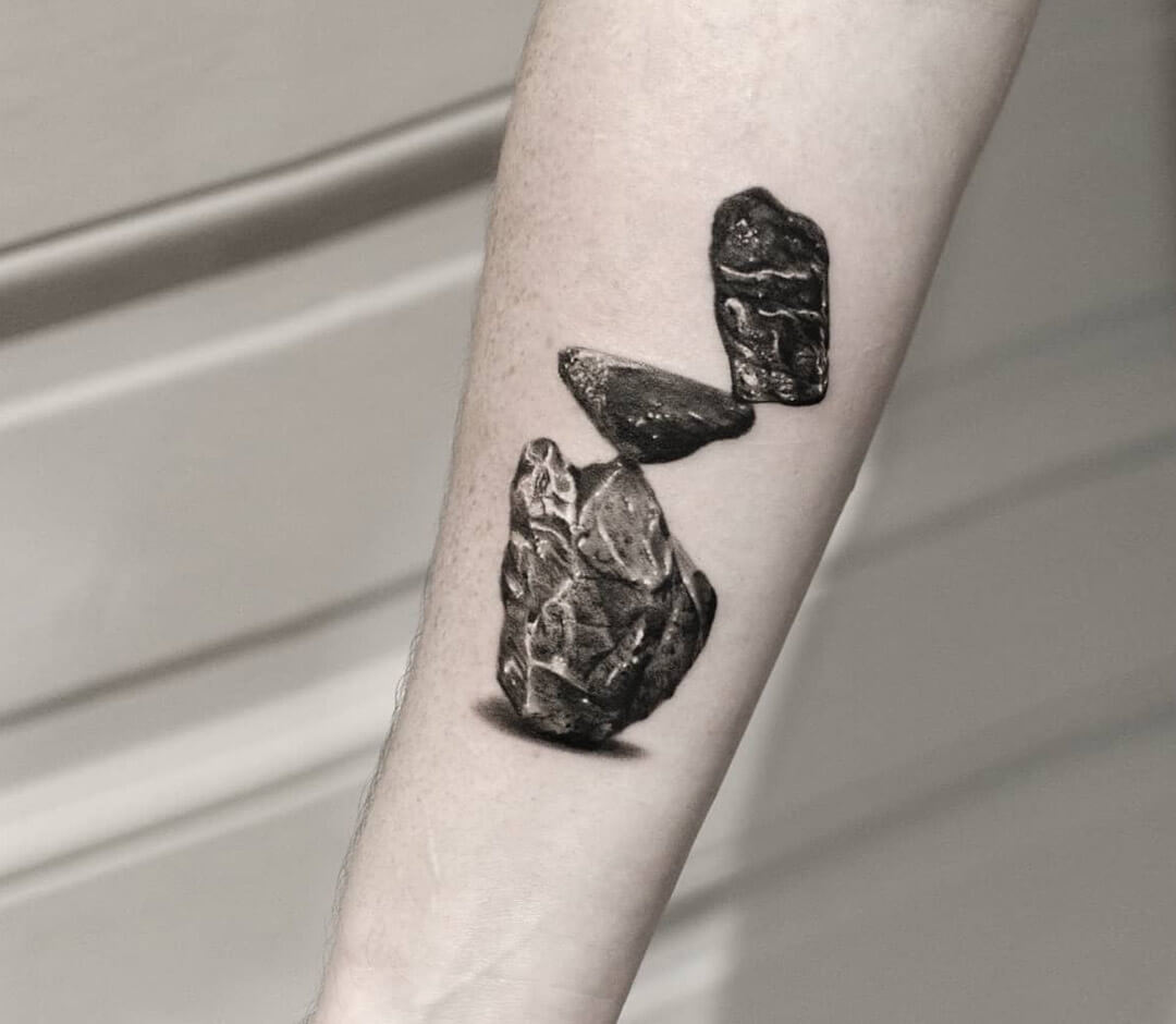 Share more than 118 stone rock tattoo latest