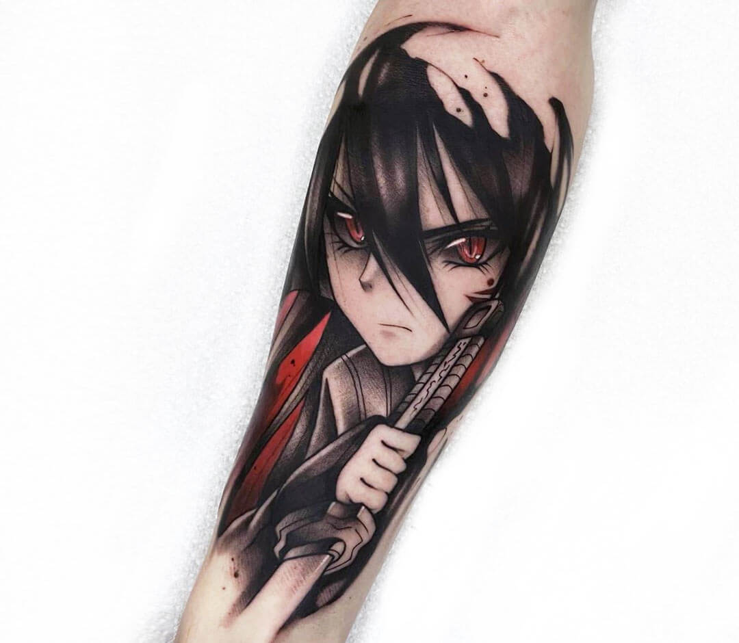 Татуировки Akame ga Kill