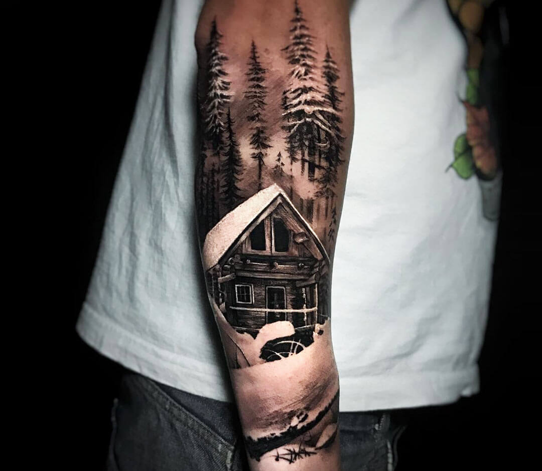 Discover more than 71 tattoos of woods  incdgdbentre