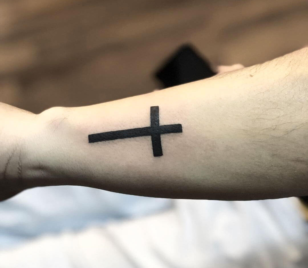 Cross tattoo by Jackson Tattoo | Photo 31694