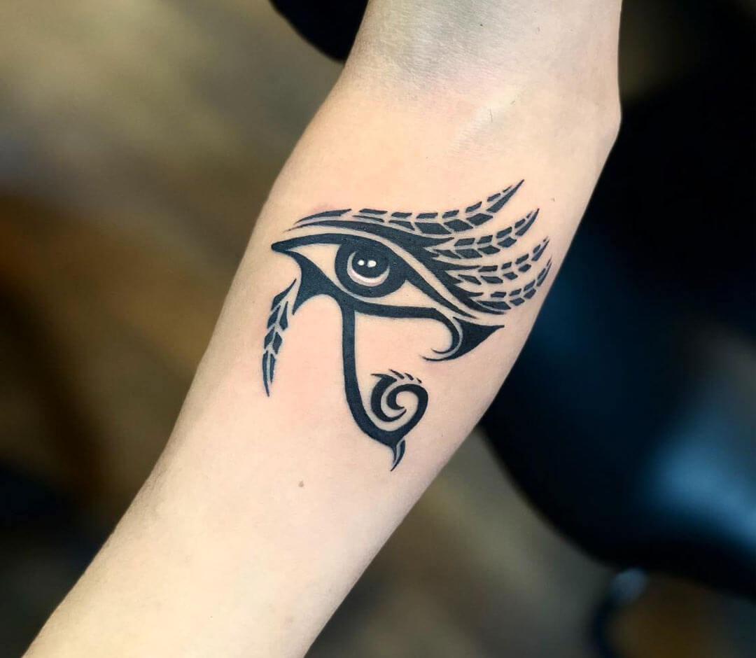 101 Awesome Eye Of Horus Tattoo Designs You Need To See  Egyptian eye  tattoos Horus tattoo Evil eye tattoo