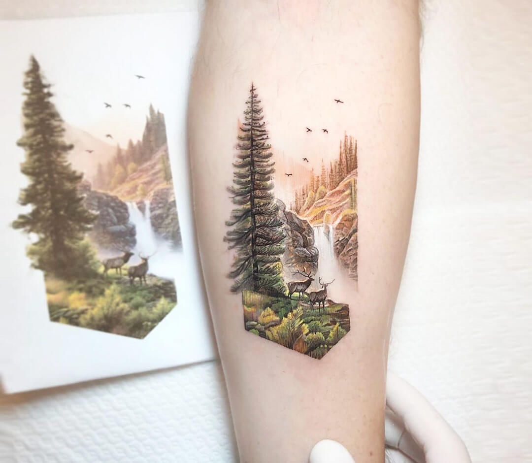 Latest Waterfall Tattoos | Find Waterfall Tattoos