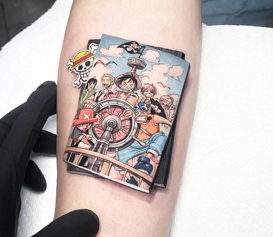 My One Piece Tattoo by Kozo @ NYC BANG BANG : r/tattoos