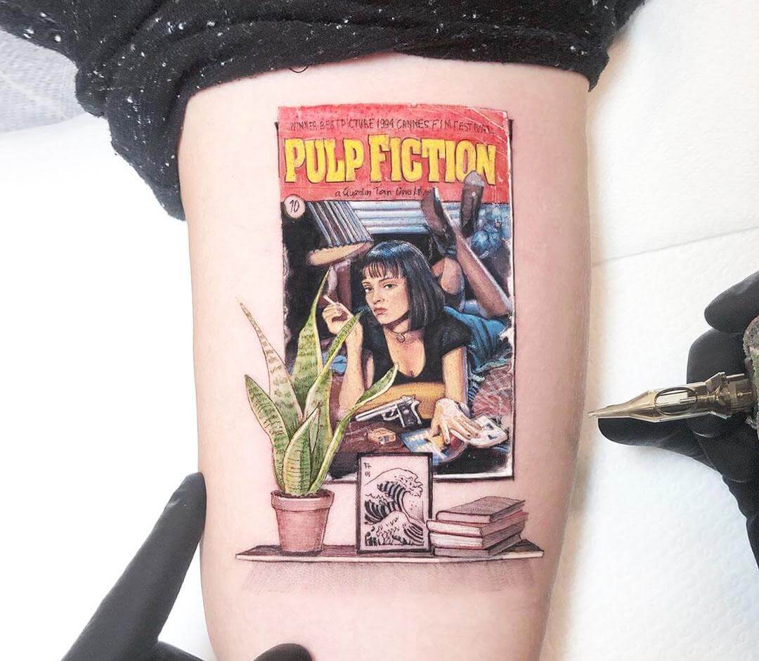 Love Island's Eden Dally shows off new biblical tattoo from Pulp Fiction |  Daily Mail Online