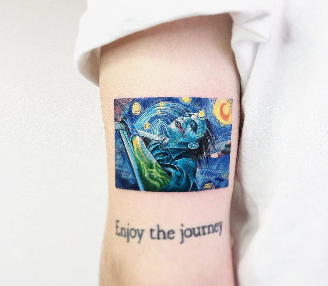 The Starry Night tattoo by Kozo Tattoo  Post 31160