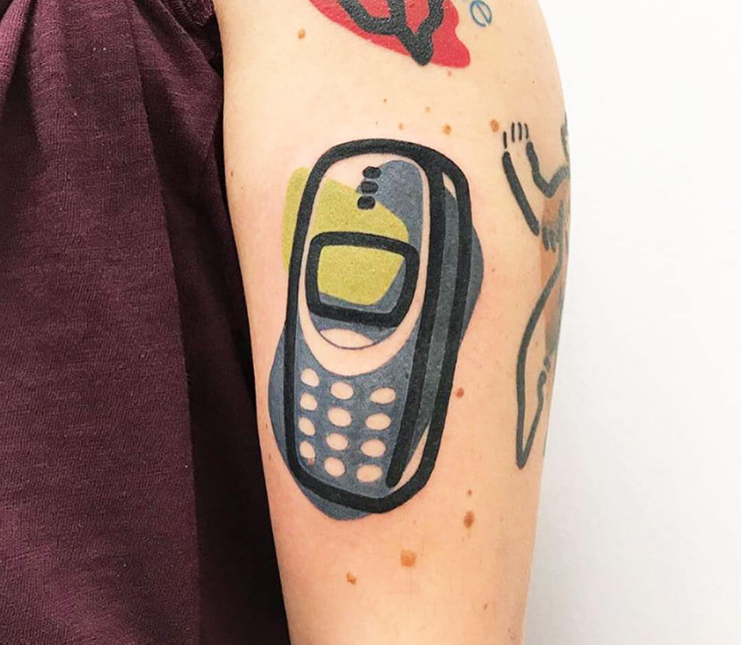 Flip Phone • Wee 00s flip phone from... - Amy Alice Tattoo | Facebook