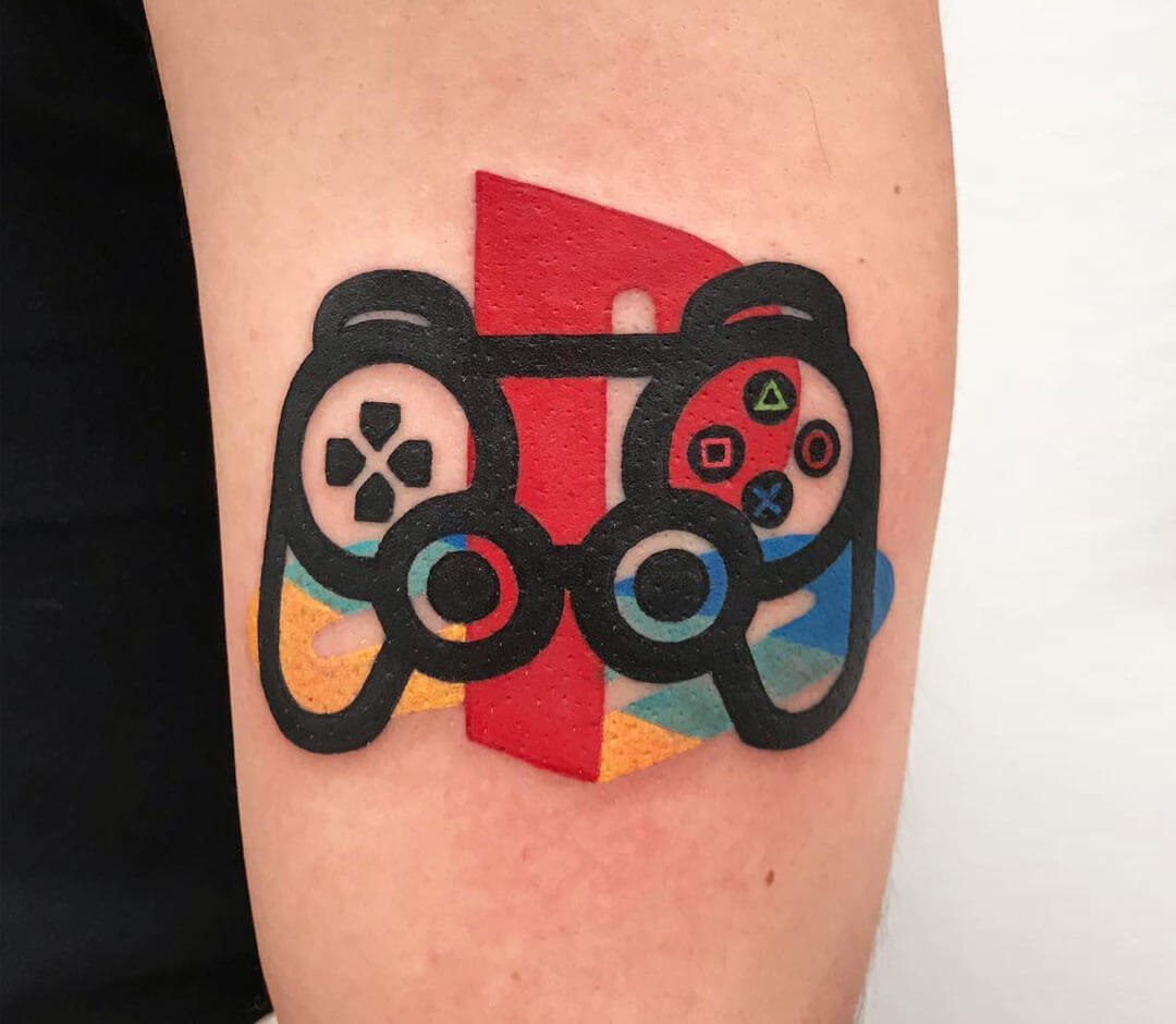 15 Gift Ideas for Gamers - inkbox™ Blog | Gaming tattoo, Gamer tattoos,  Playstation tattoo