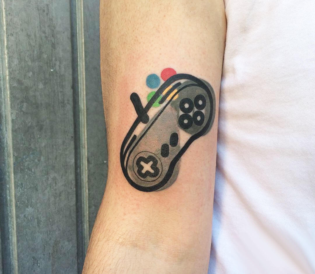 I thought you guys might like the tattoos I just got a few weeks ago :  r/Gamecube