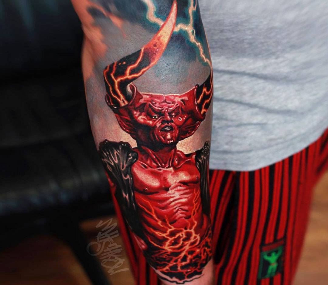 Dalton Roff tattoo  Small portrait of DARKNESS FROM LEGEND the movie with  Tom Cruise VANCOUVER booking open now   contact me via messenger or email to book your appointments Email 