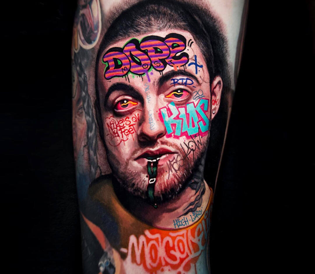 Tattoo uploaded by David Corden  Mac Miller  Tattoodo