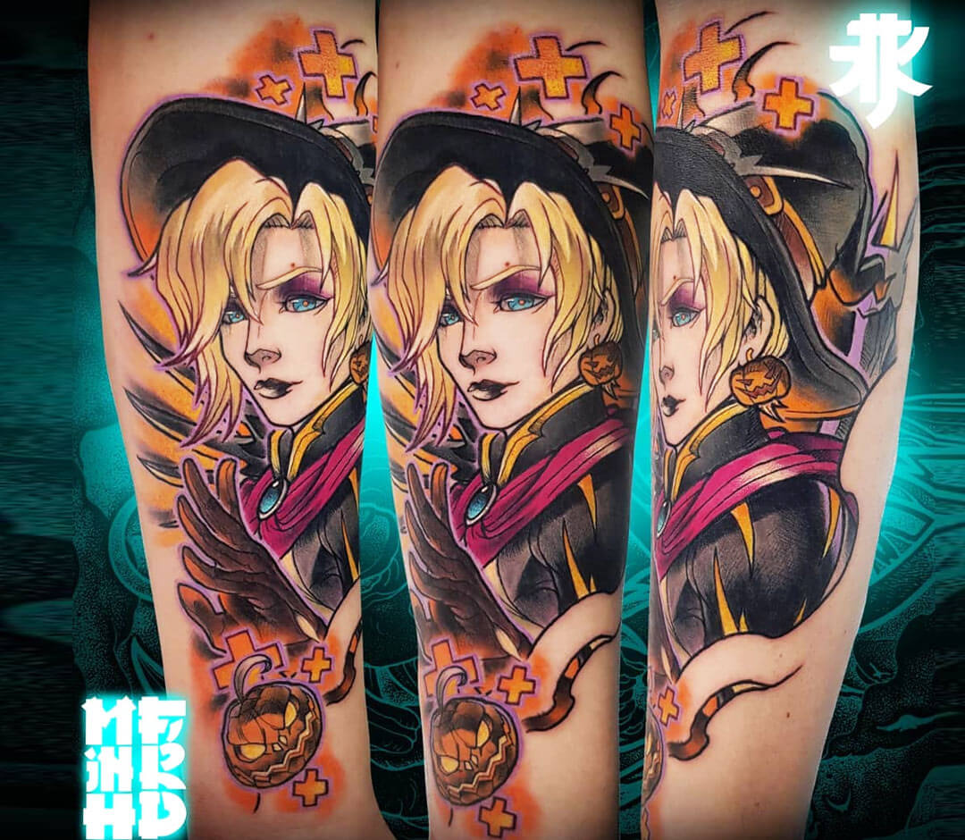 Witch Mercy tattoo by Minh Luurangon | Photo 30371