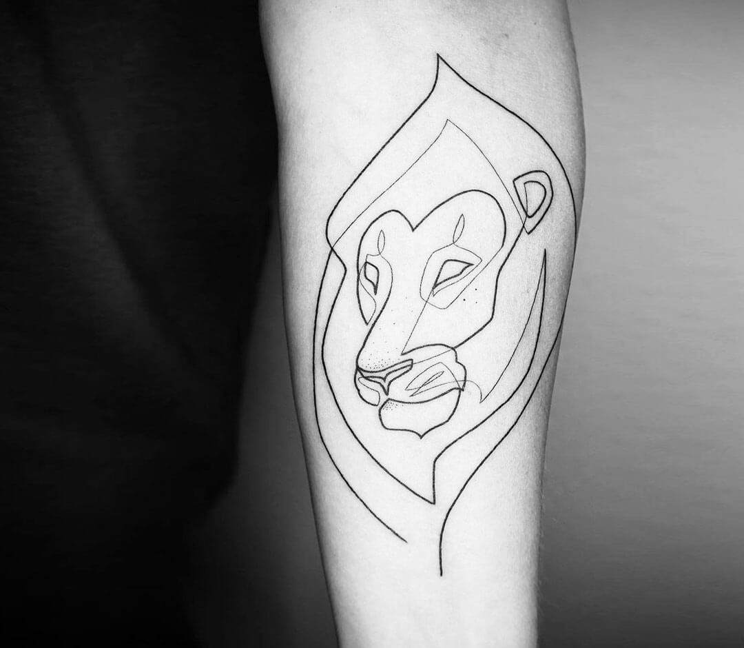 Tattoo Artist Uses One Continuous Line To Create A Beautifully Linear  Tattoos | FREEYORK