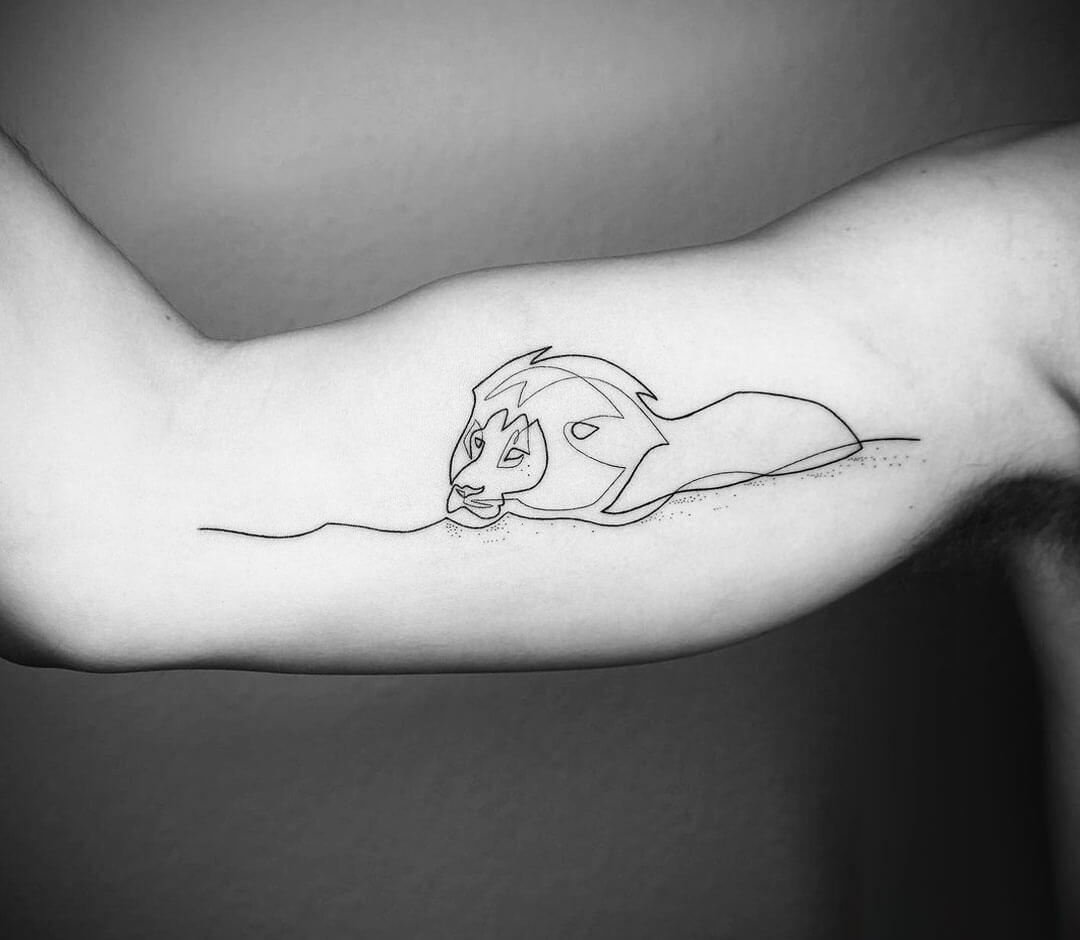 Amazing Minimalist Linear Tattoos By Nouvelle Rita | DeMilked