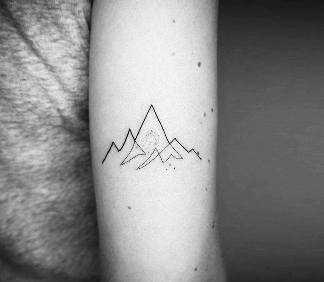 sleeve tattoo men mountain｜TikTok Search
