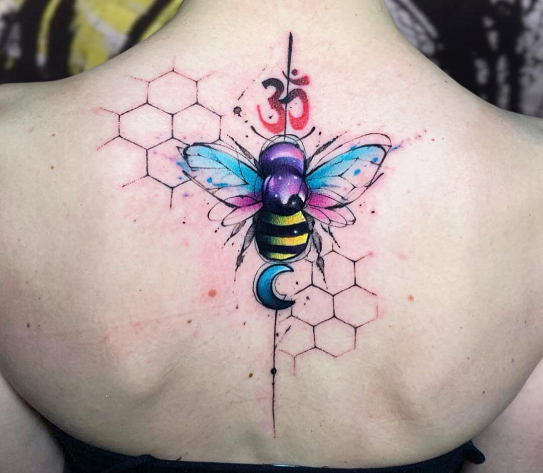 75 Cute Bee Tattoo Ideas  Art and Design  Bee tattoo Honey bee tattoo  Tattoos