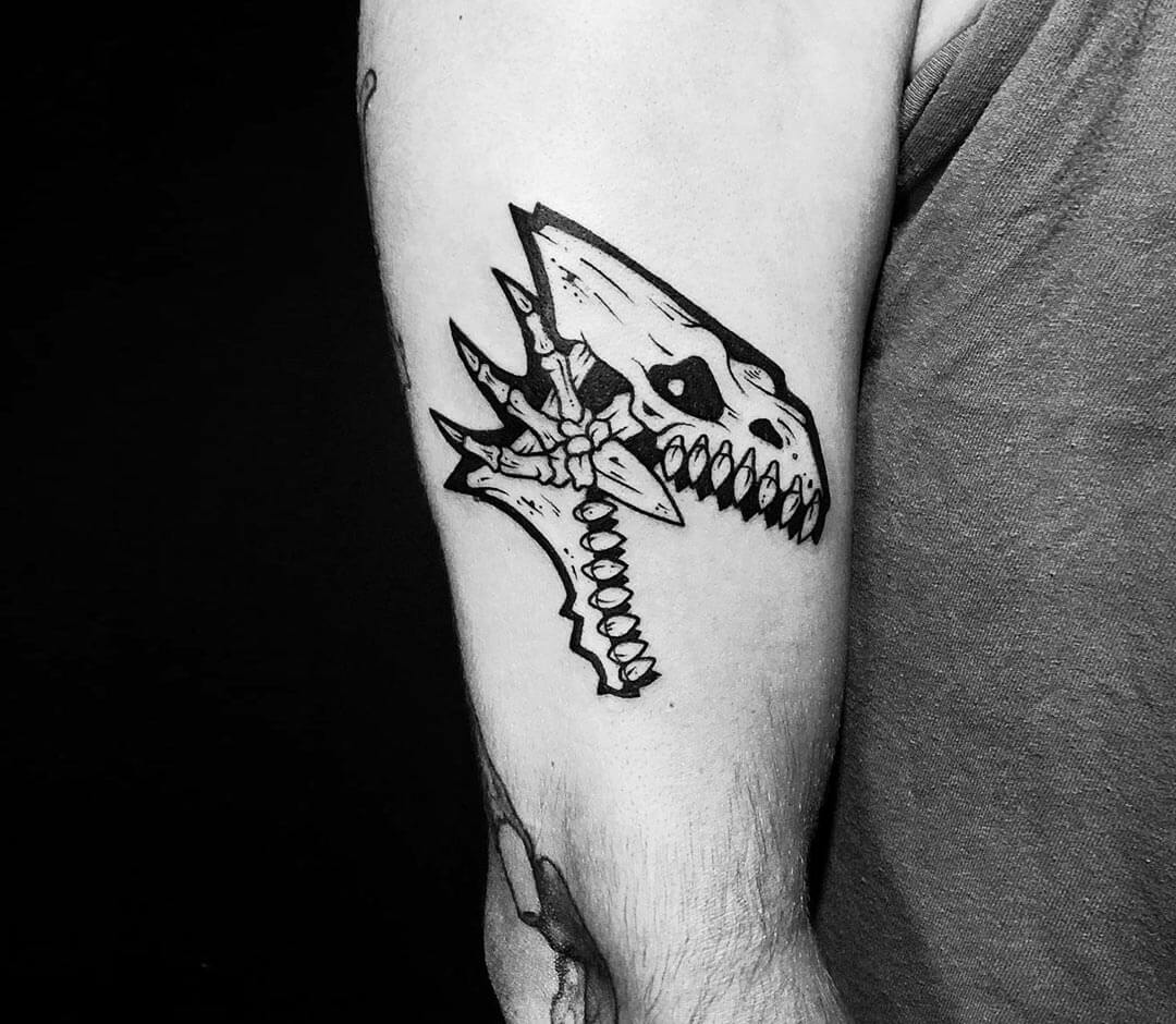 skull  skull tattoo by Cristian Zahari Shark Tattoo Studio  Flickr