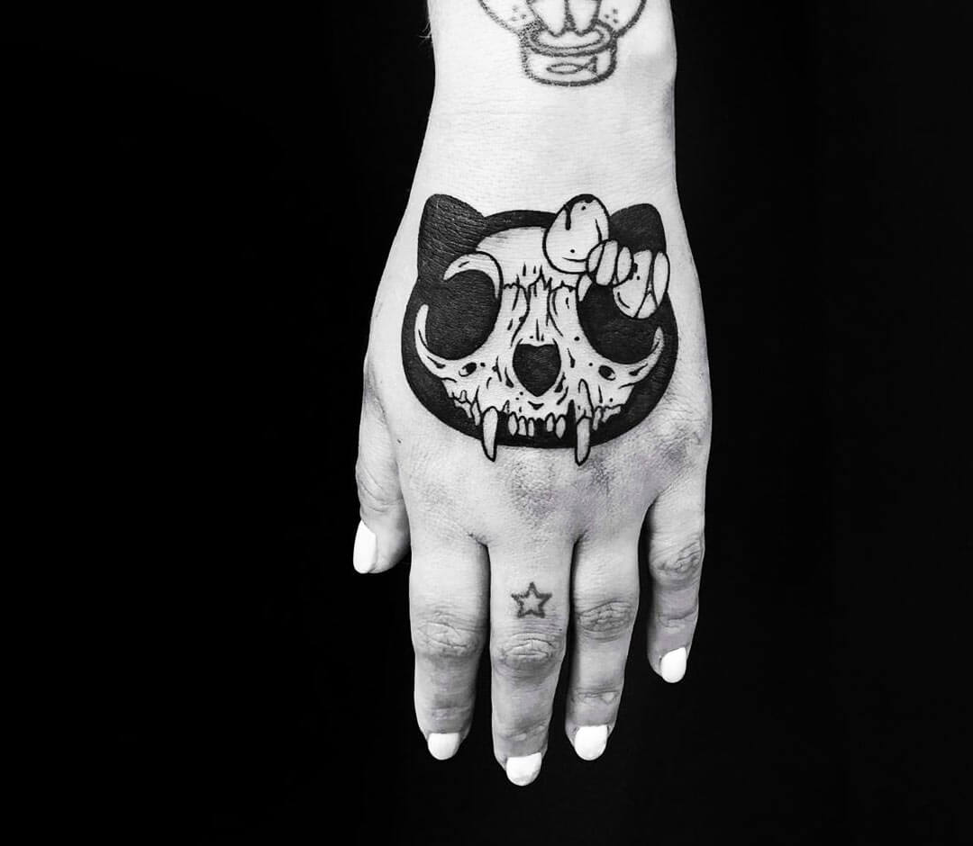Fake Hello Kitty Tattoo | Stephanie M.'s (kennedy) Photo | Beautylish