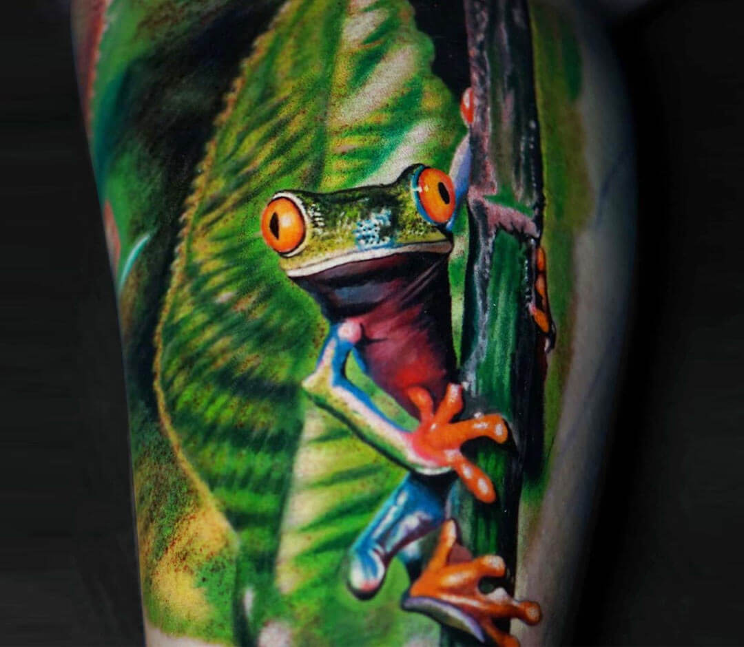 Top 9 Frog Tattoo Designs And Meanings  Styles At Life