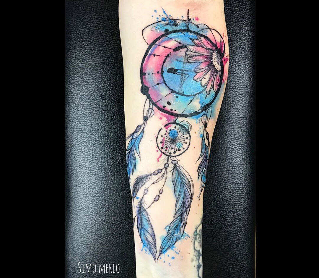 Dreamcatcher tattoo by Simona Merlo | Photo 31712