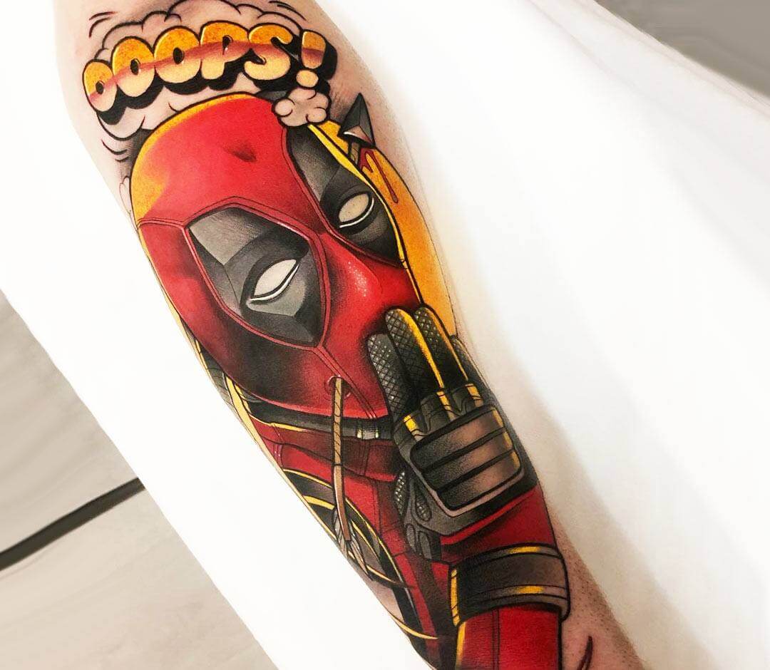 45 Dashing Deadpool Tattoo Designs  Redefining Deadpool with Ink Check  more at httptattoojournalcombestdeadpooltattoodesignsmeaning