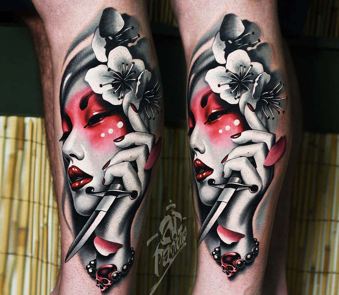 Geisha Tattoo Design Inspiration