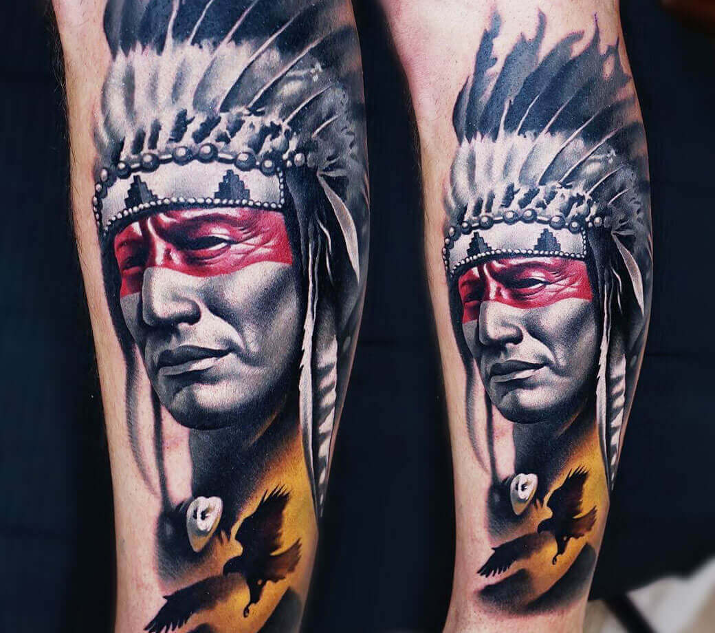40 Best Traditional Native American Tattoo Designs - YouTube