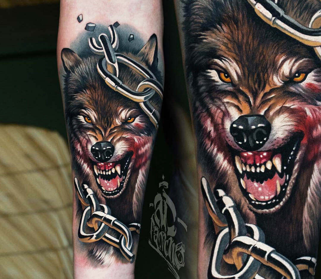 Werewolf Tattoo – Tattoo for a week