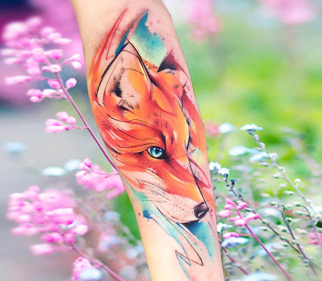Share 78+ fox tattoo for men latest - in.eteachers