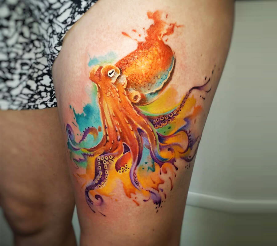 50 Japanese Octopus Tattoos For Girls 2023