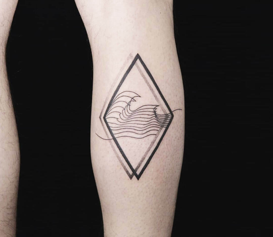 Top 43 Simple Wave Tattoo Ideas 2021 Inspiration Guide