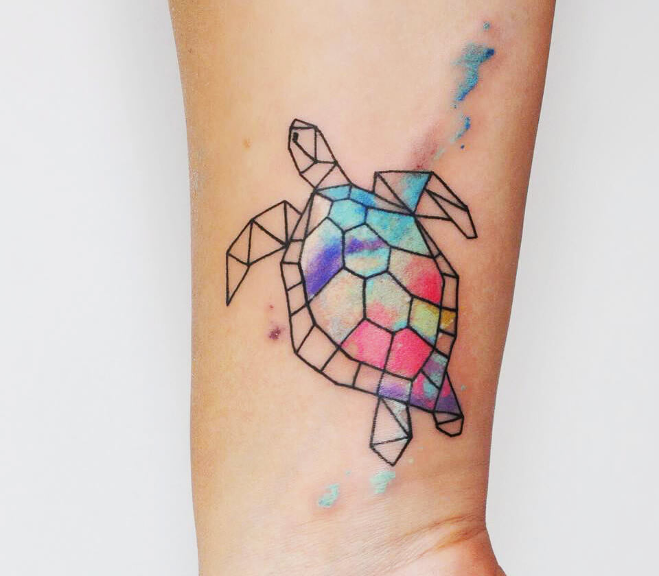 Scars & Stories Tattoo - Just a cute watercolor sea turtle 🐢 by Branden  Martin! | Facebook