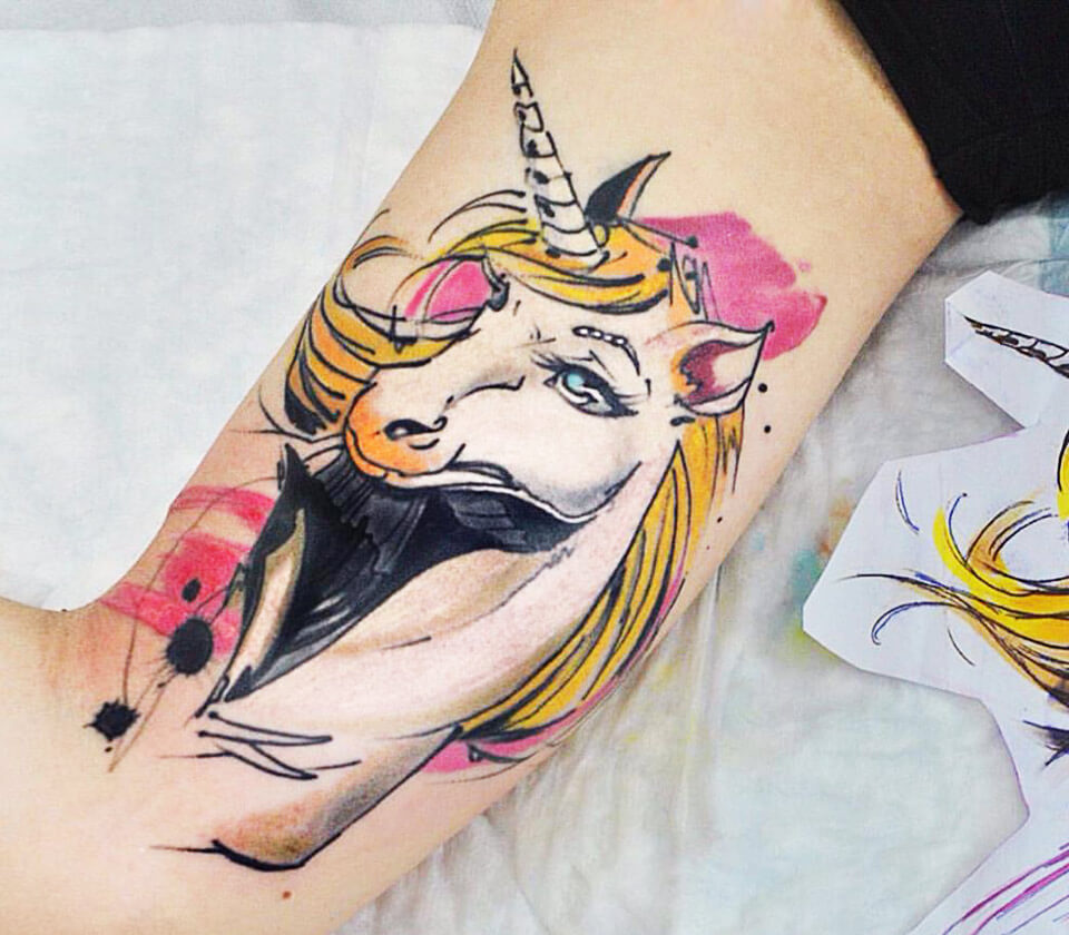 95 Unicorn Tattoos That Are Absolutely Fantastic  Wild Tattoo Art