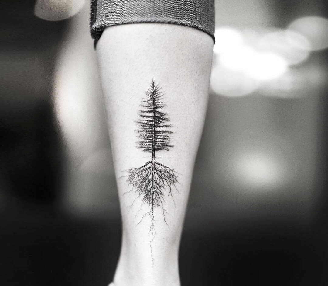60 Unique Tree Roots Tattoo Designs for Men [2024 Guide] | Roots tattoo,  Tree roots tattoo, Tree tattoo designs