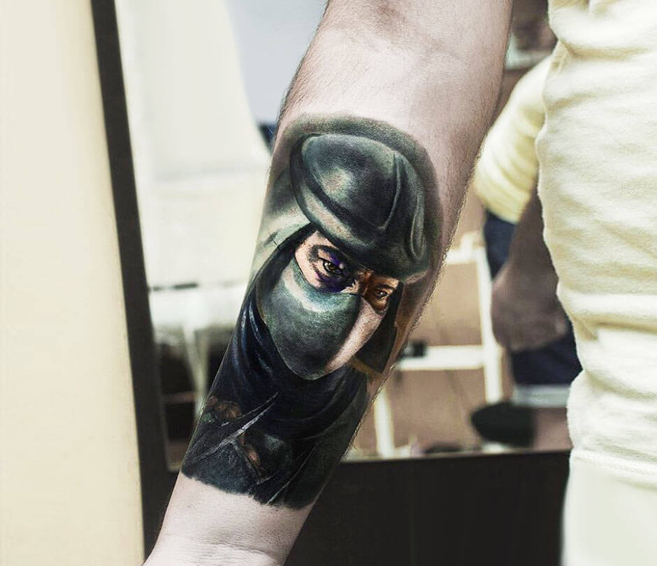 Shredder tattoo by Alexey Moroz Photo 22314