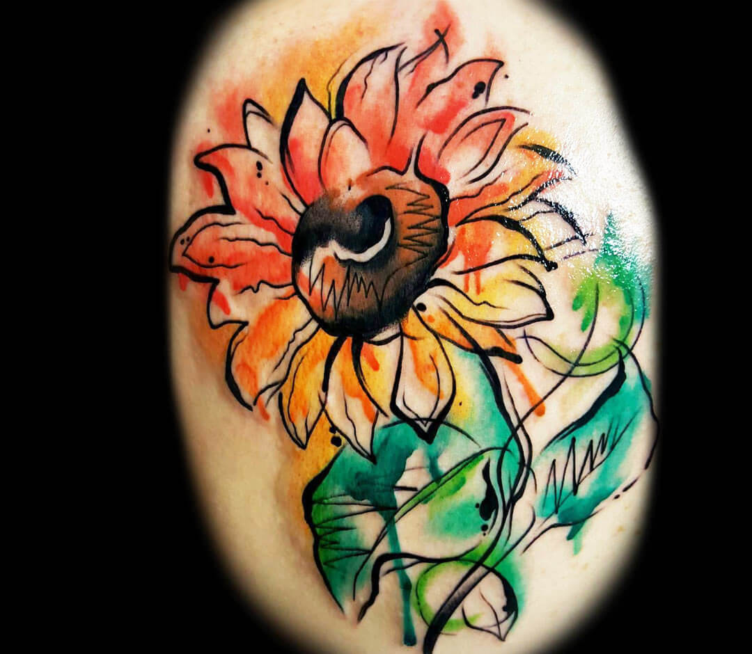 Sunflower Tattoo Designs - TatRing