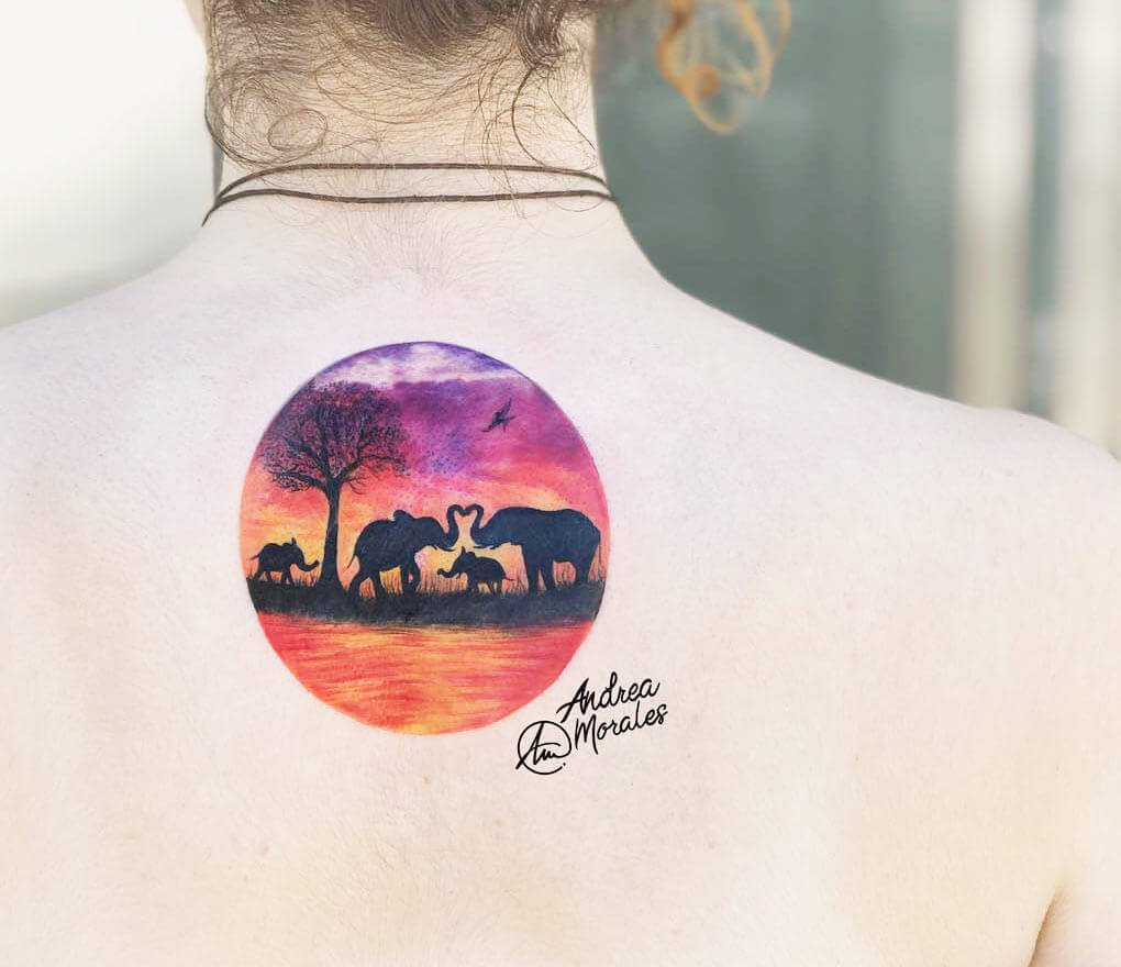 elephant tattoo | Copper Beehive - Tattooing by Bailey Hunter Robinson