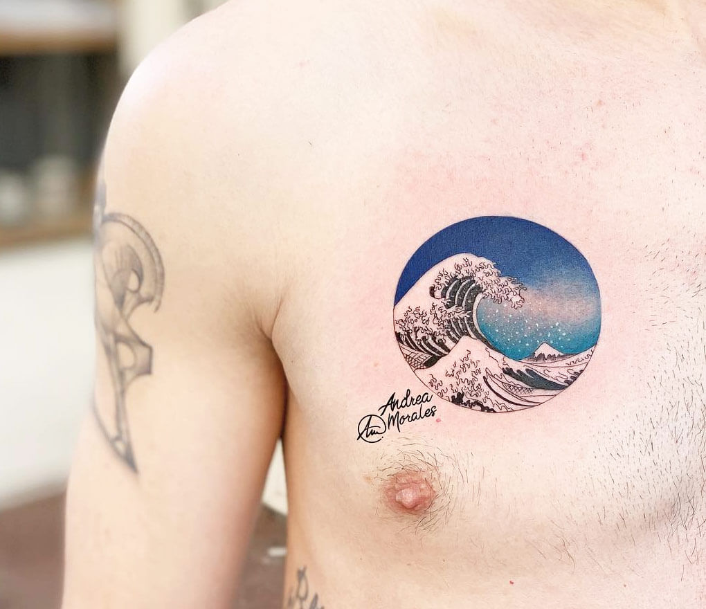 The Great Wave Of Kanagawa Tattoo by J at Hidden Moon Tattoo, Melbourne -  Imageix