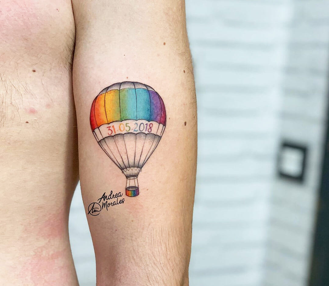 Best Balloon Tattoo Design Idea - YouTube