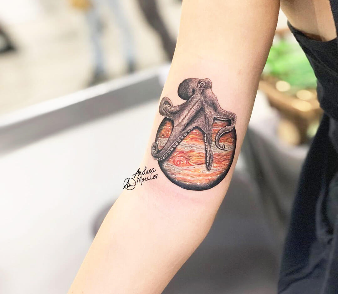 Freehand Octopus tattoo 💫 Bookings via email rafaiannotta@gmail.com .... |  TikTok