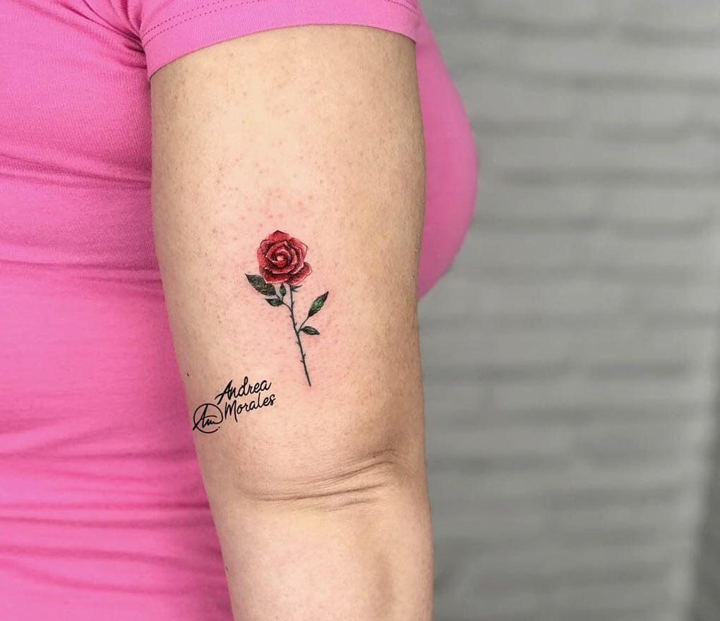 70 Beautiful Small Rose Tattoo Ideas [2024 Guide]
