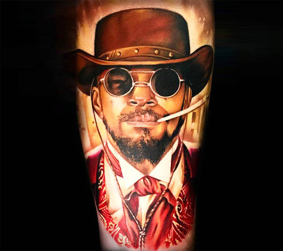 Django Unchained Tattoo By Anjelika Kartasheva Photo 19527 