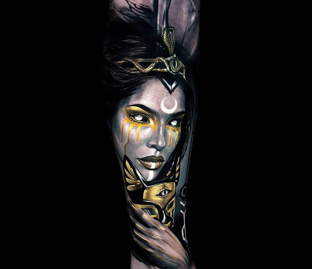 Cleopatra tattoo | Miguel Angel Custom Tattoo Artist www.mig… | Flickr