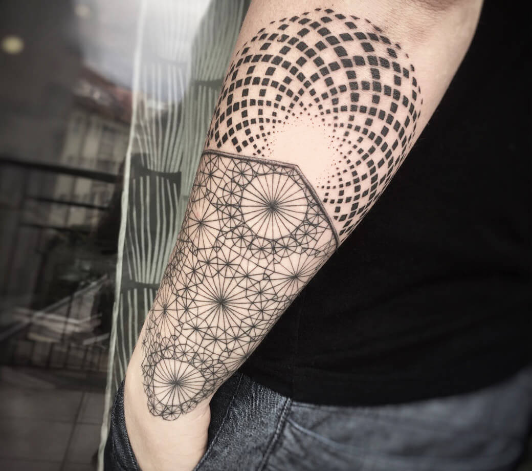 MyTattoocom  Geometric tattoos an abstract tattoo style with its meanings