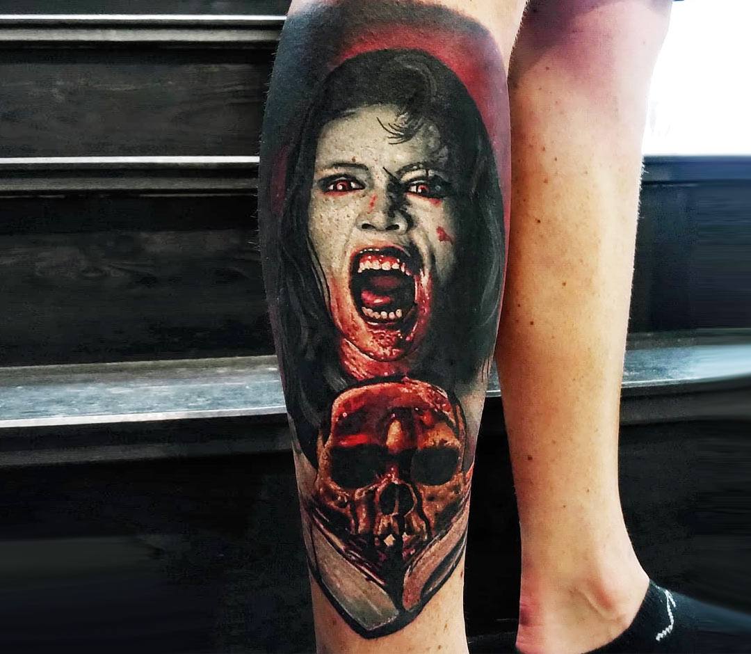 Why a Horror Tattoo  Expressing Your Spooky Side